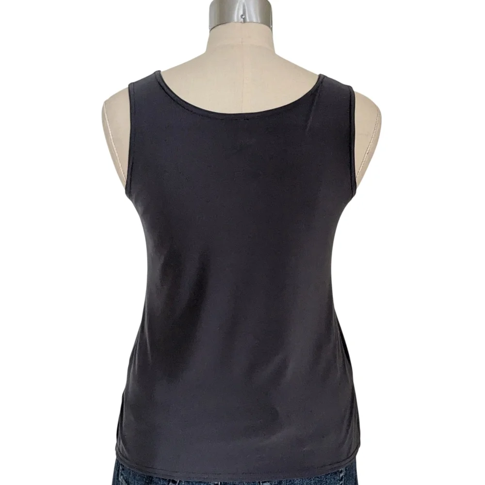 IC By Connie K Grey Tank Top Size Small - Picture 2 of 7